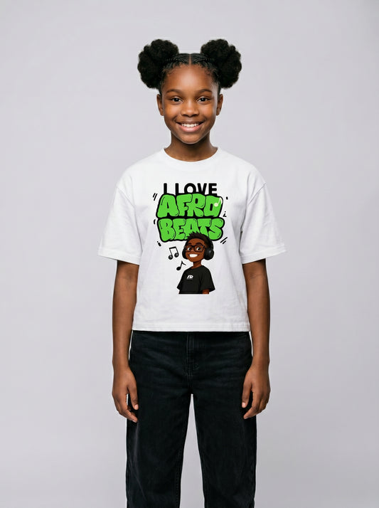 I Love Afrobeats kids t-shirt