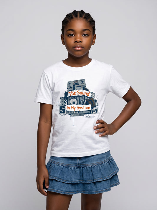 The Sound In My System kids t-shirt