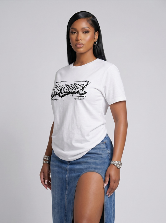 We Outside (One-Color Graffiti Tee)