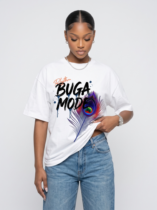 Buga Mode Feathered Tee