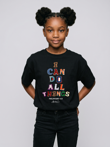 I Can Do All Things kids t-shirt