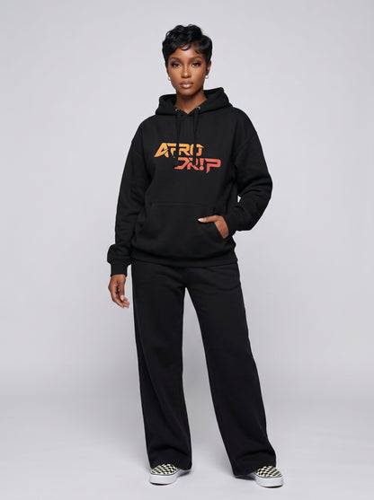 AfroDrip Signature Stacked Hoodie