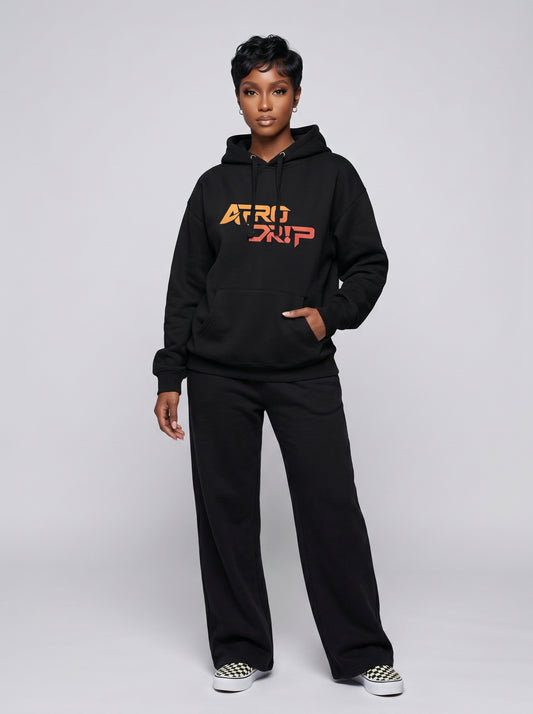 AfroDrip Signature Stacked Hoodie