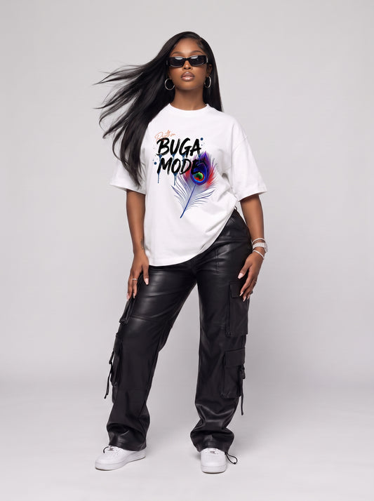 Buga Mode Feathered Tee