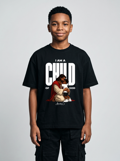 I Am a Child of God kids t-shirt