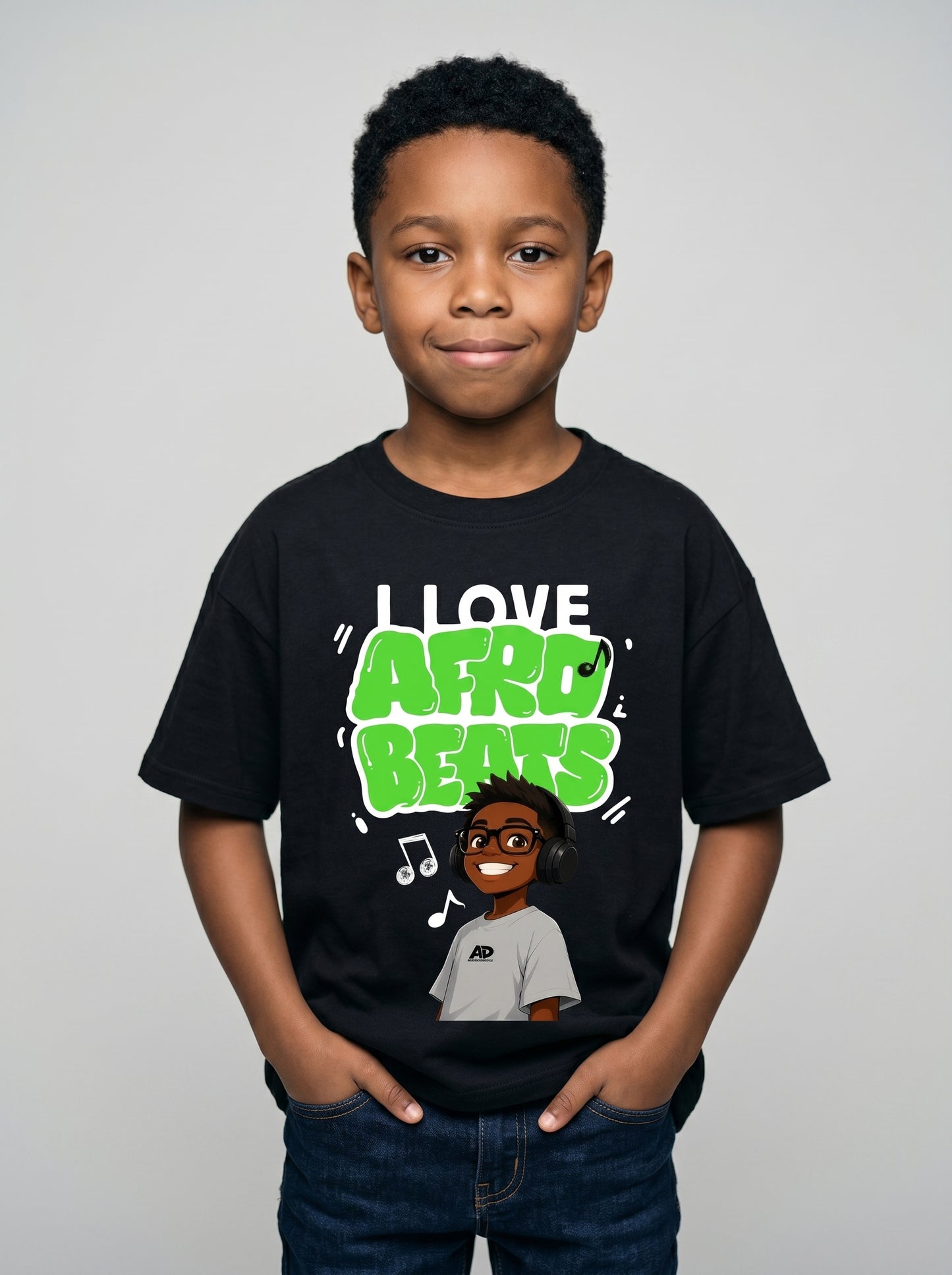 I Love Afrobeats kids t-shirt