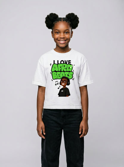I Love Afrobeats kids t-shirt