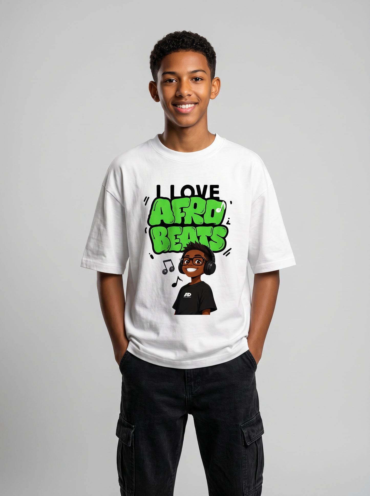 I Love Afrobeats kids t-shirt