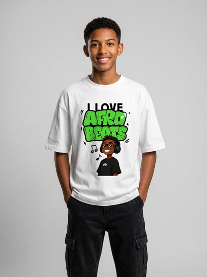 I Love Afrobeats kids t-shirt