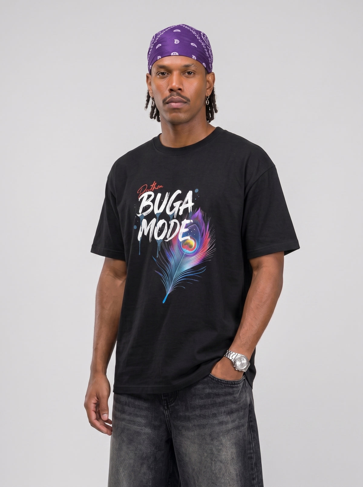 Buga Mode Feathered Tee