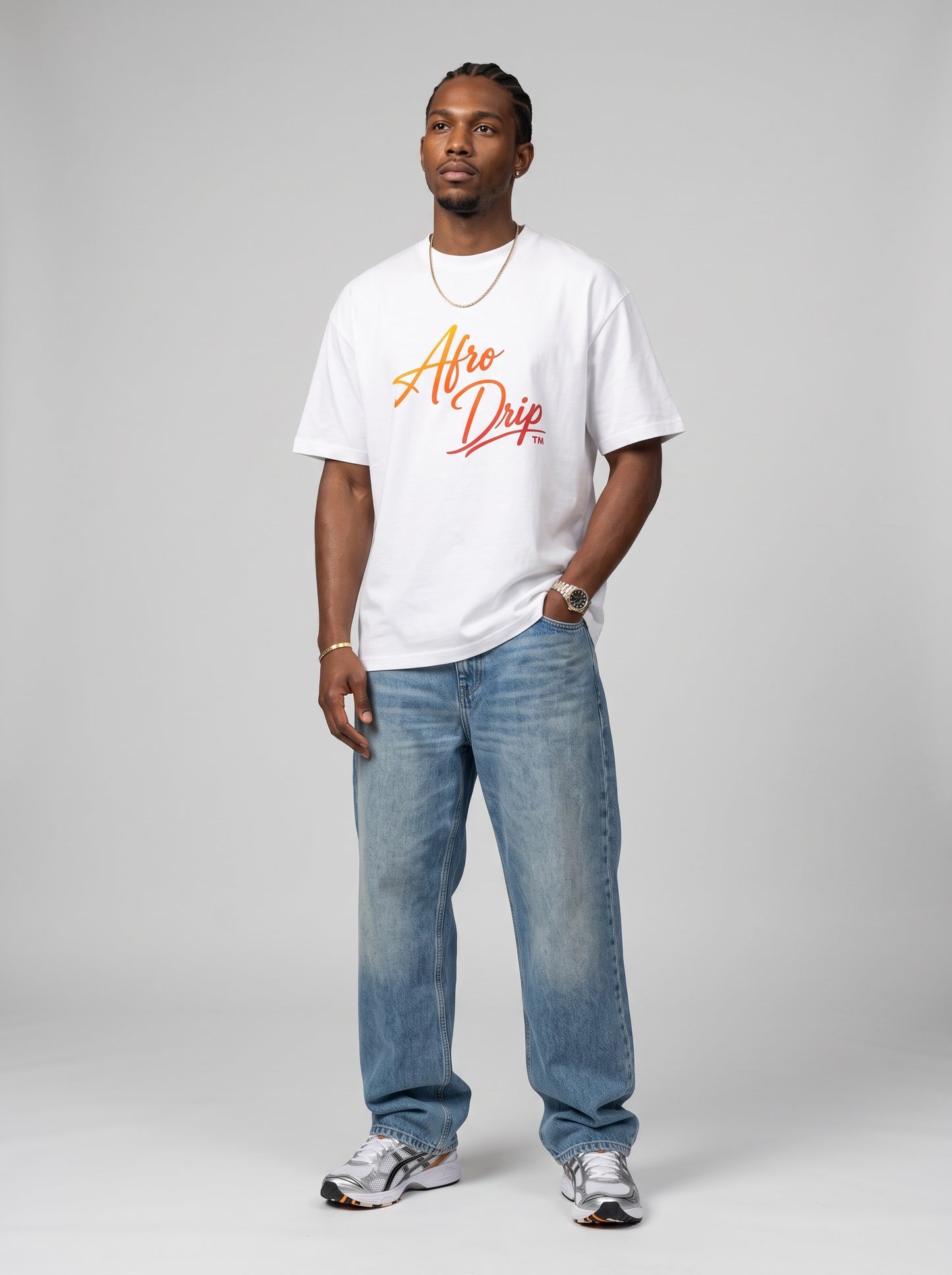 AfroDrip Stacked Tee