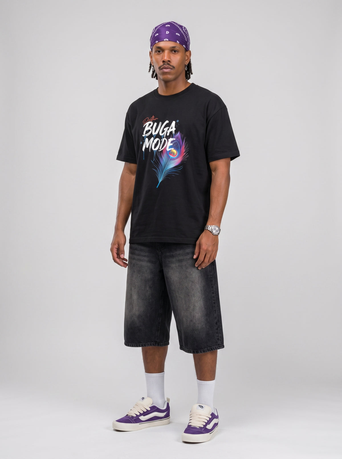Buga Mode Feathered Tee