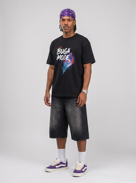 Buga Mode Feathered Tee