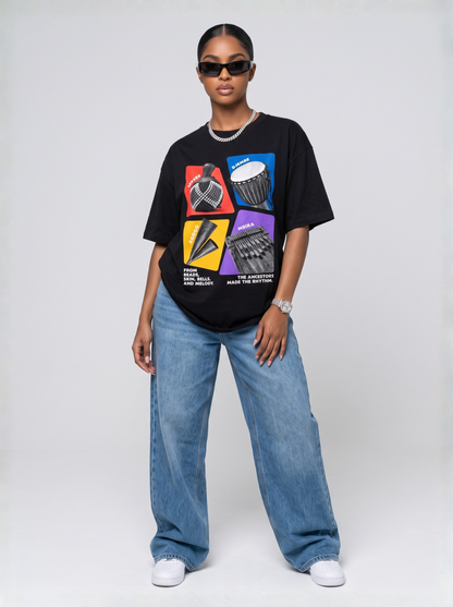 Afrobeats Instruments Tee
