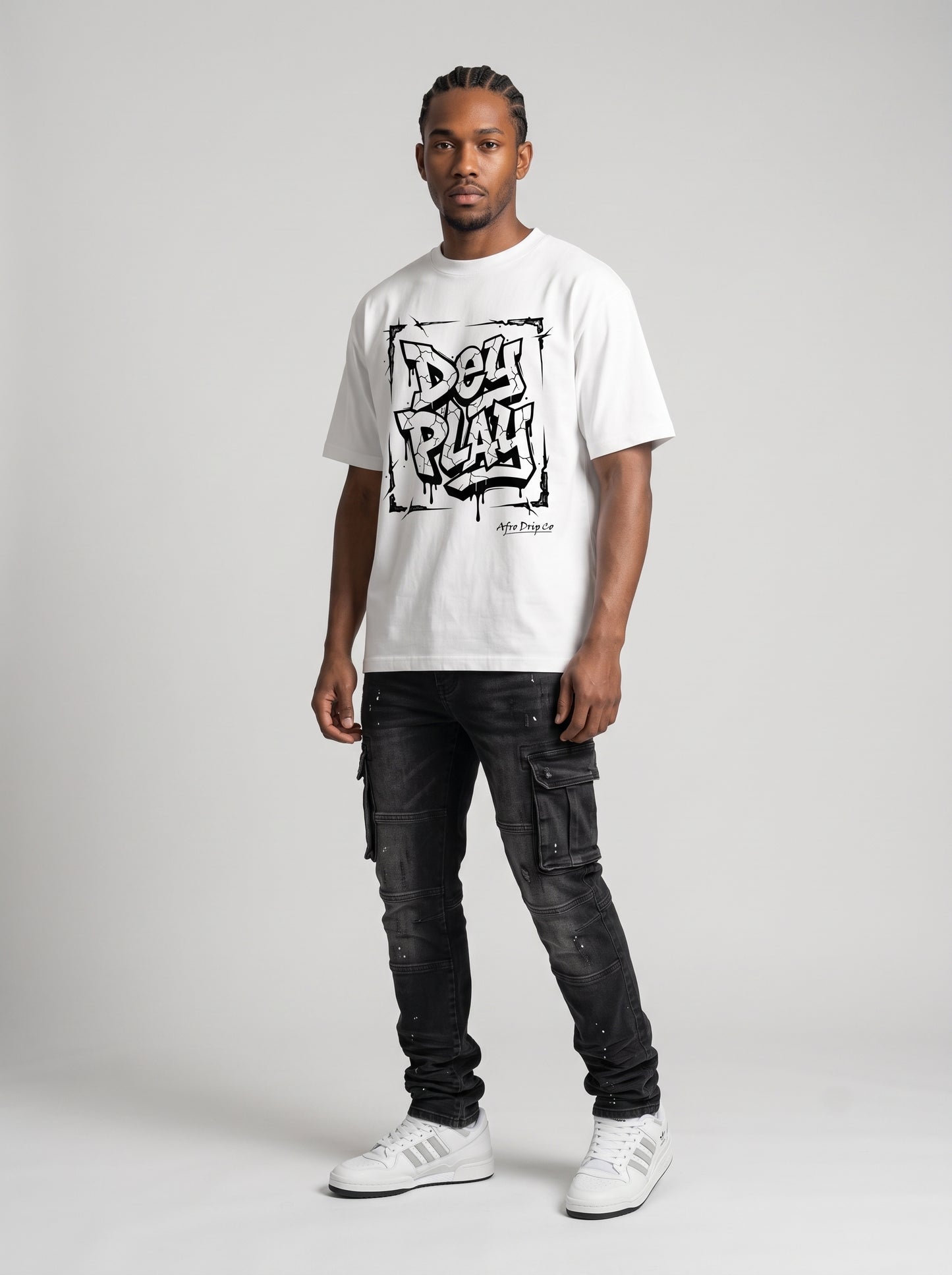 Dey Play (One Colour Graffiti Tee)
