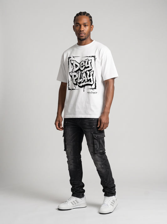Dey Play (One Colour Graffiti Tee)