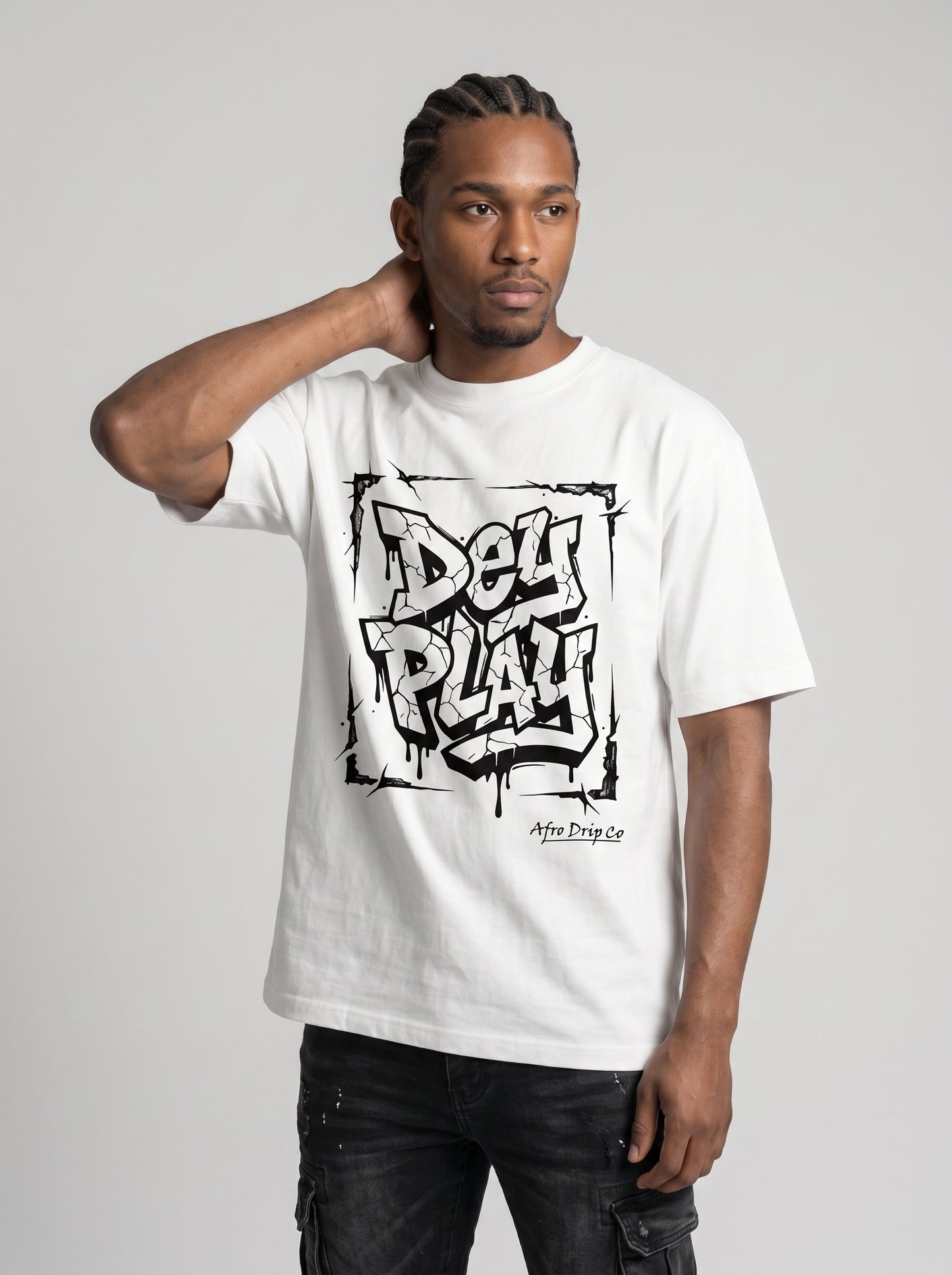 Dey Play (One Colour Graffiti Tee)