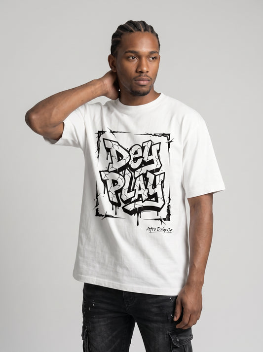 Dey Play (One Colour Graffiti Tee)