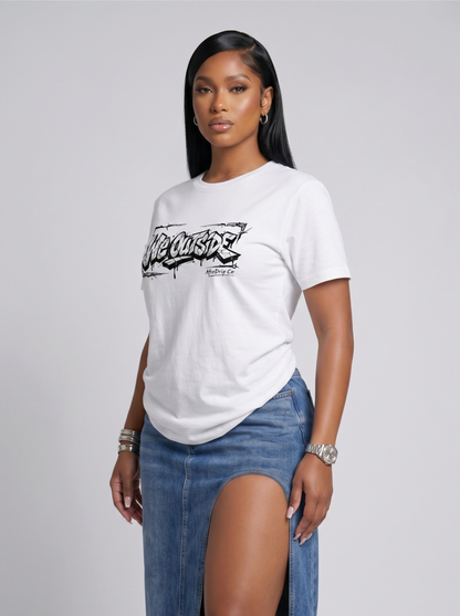 We Outside (One-Color Graffiti Tee)