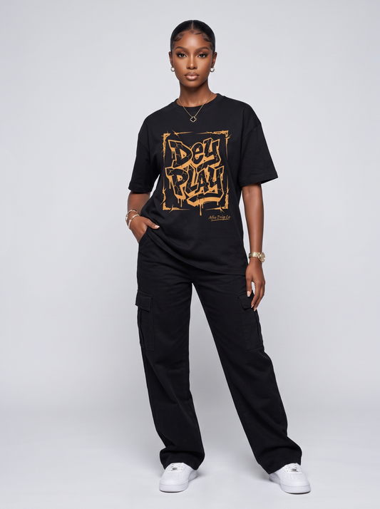 Dey Play (One Colour Graffiti Tee)