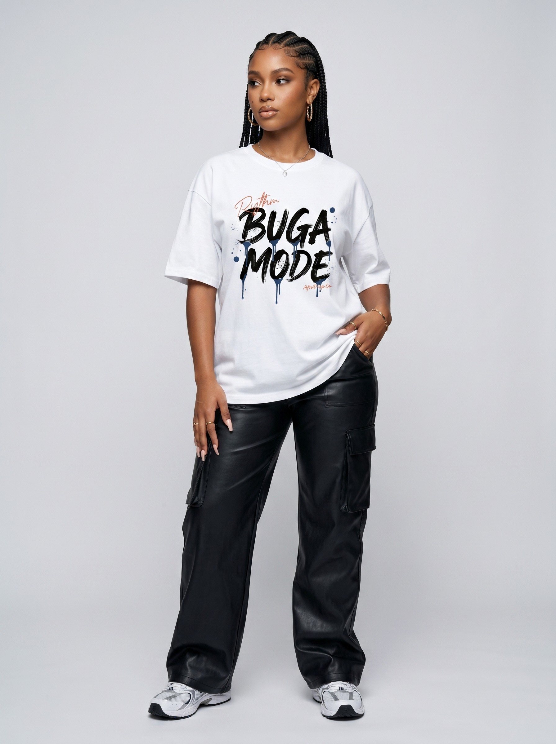 Buga Mode Tee – AfroDrip Co.