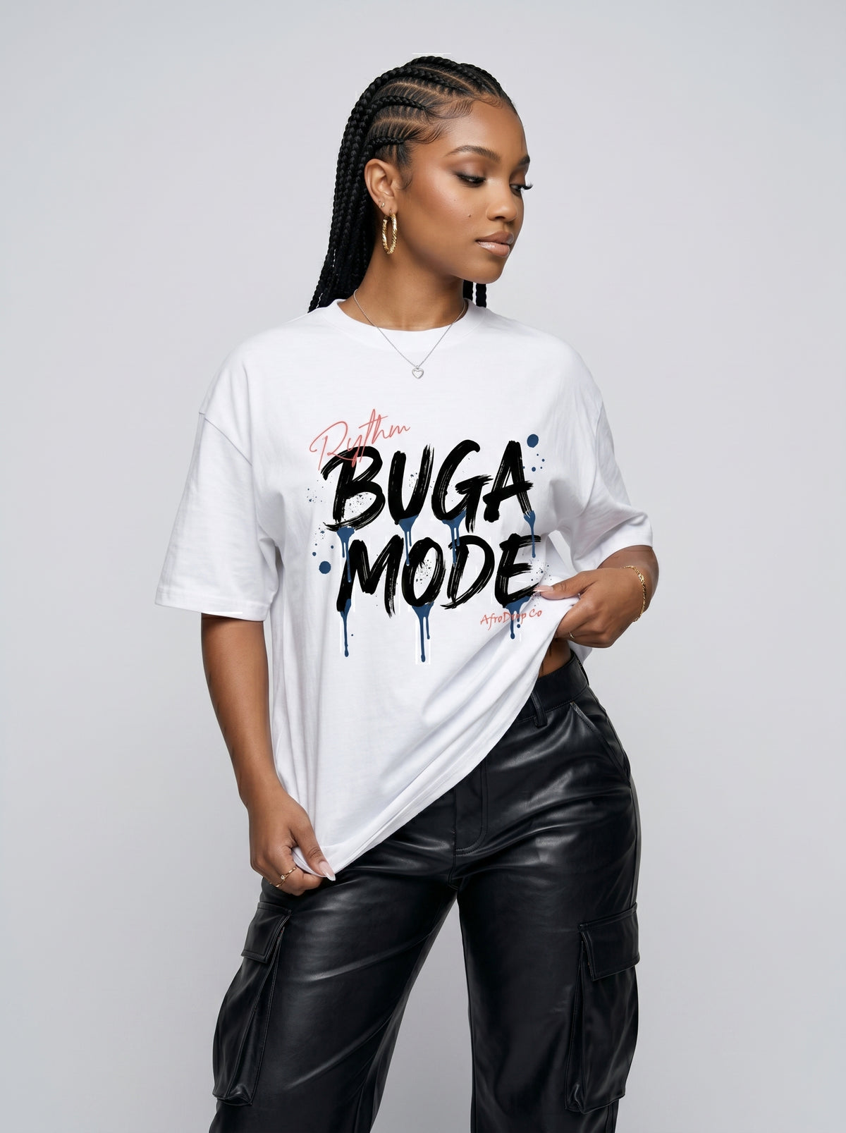 Teefamous Buga Buga Mode Tee – AfroDrip Co.