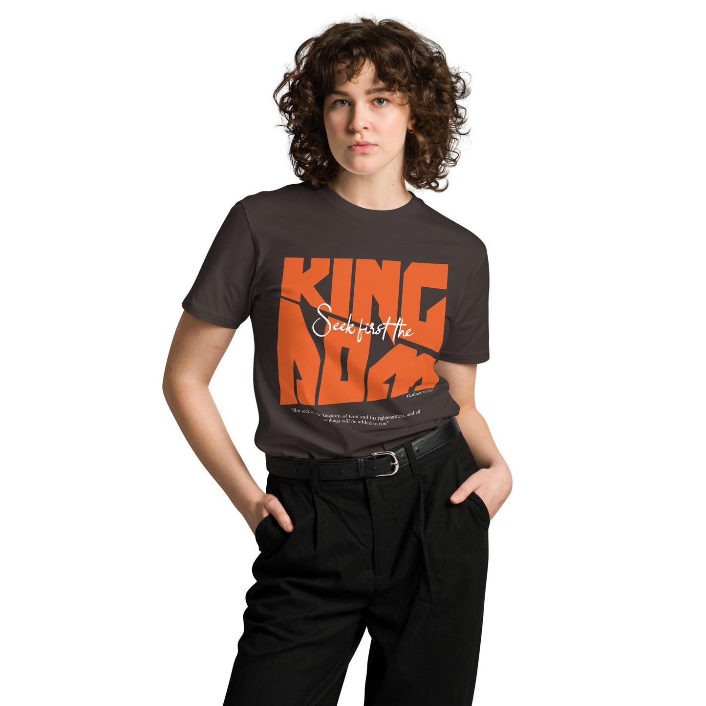 Kingdom King Dom Matthew 6:33 Christian tee