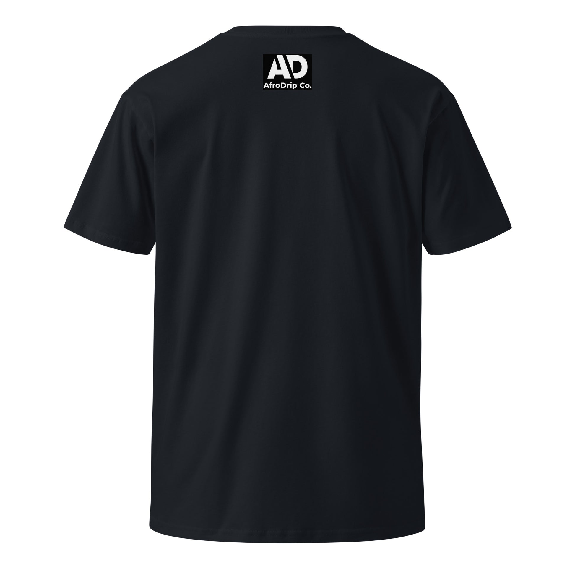 AfroDrip 'Wahala' Unisex Premium T-Shirt styled flat-lay or lifestyle shot showing Afrobeats-inspired graphic print