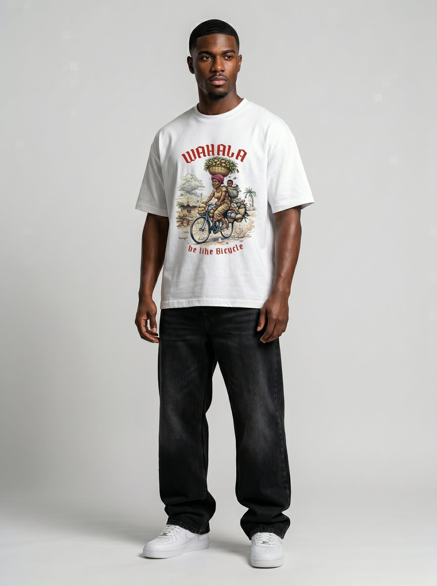 Wahala Be Like Bicycle Tee