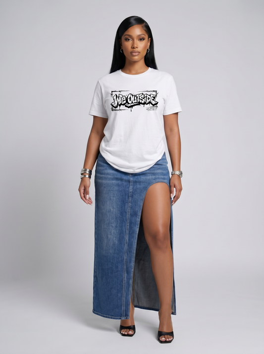 We Outside (One-Color Graffiti Tee)